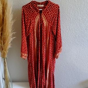 Natalie Martin silk maxi dress